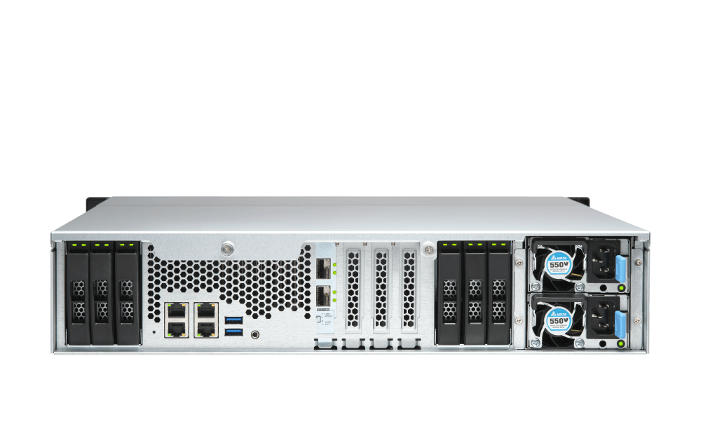 (NEW VENDOR) QNAP TS-h1886XU-RP-R2-D1622-32G 18-Bay NAS | 2U Rackmount | Intel Xeon D-1622 2.6GHz Quad Core (burst up to 3.2GHz) - C2 Computer