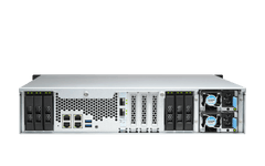 (NEW VENDOR) QNAP TS-h1886XU-RP-R2-D1622-32G 18-Bay NAS | 2U Rackmount | Intel Xeon D-1622 2.6GHz Quad Core (burst up to 3.2GHz) - C2 Computer