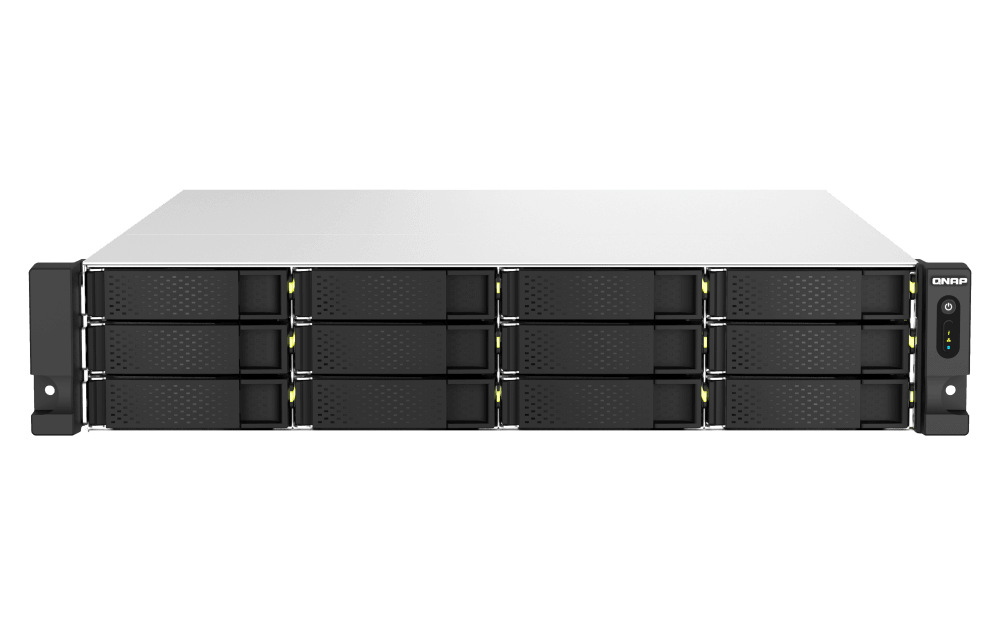 (NEW VENDOR) QNAP TS-h1887XU-RP-E2334-16G 18-Bay NAS | 2U Rackmount | Intel Xeon E-2334 3.4GHz 4-Core / 8-Thread (burst up to 4.8GHz) - C2 Computer