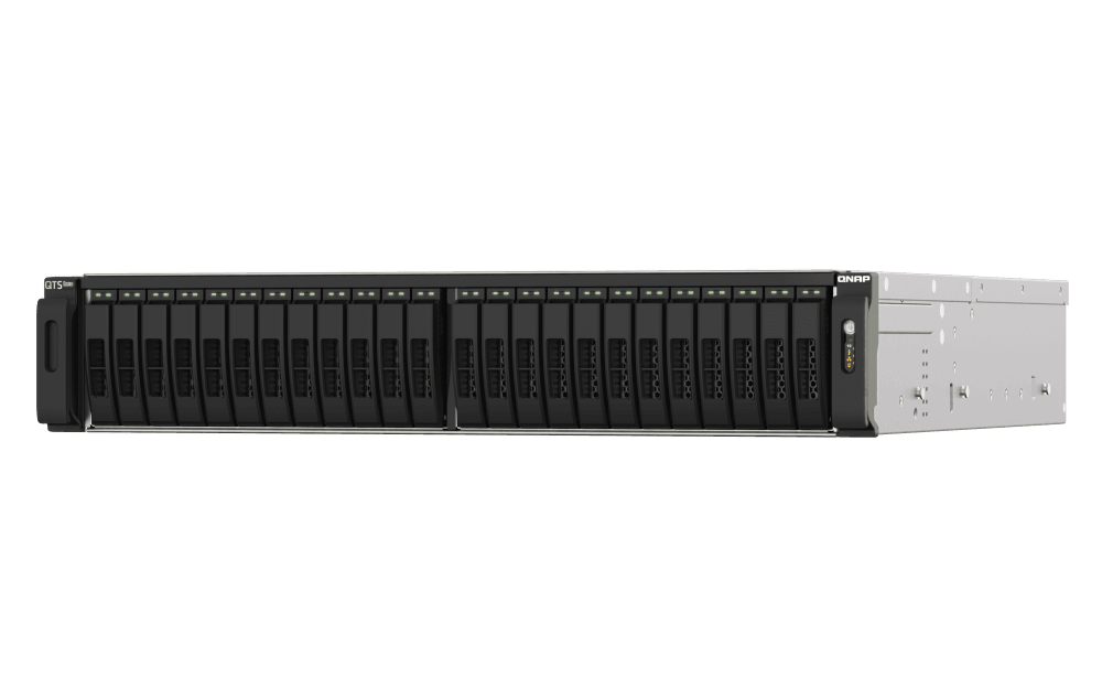 (NEW VENDOR) QNAP TS-h2490FU-7232P-64G 24-Bay NAS | 2U Rackmount | AMD EPYC™ 7232P 8-core 3.1 GHz processor (up to 3.2 GHz) - C2 Computer