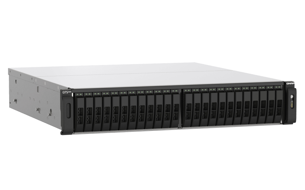 (NEW VENDOR) QNAP TS-h2490FU-7302P-256G 24-Bay NAS | 2U Rackmount | AMD EPYC™ 7302P 16-core 3.0 GHz processor (up to 3.3 GHz) - C2 Computer