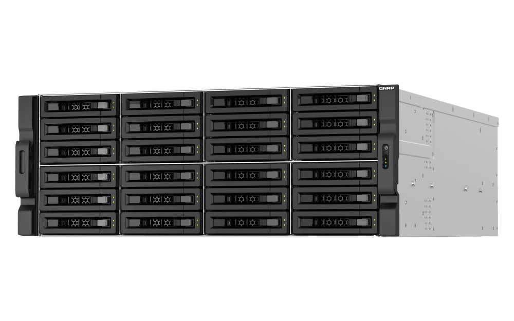 (NEW VENDOR) QNAP TS-h3087XU-RP-E2378-64G 30-Bay NAS | 4U Rackmount | Intel Xeon E-2378 2.6GHz 8-Core / 16-Thread (burst up to 4.8GHz) - C2 Computer