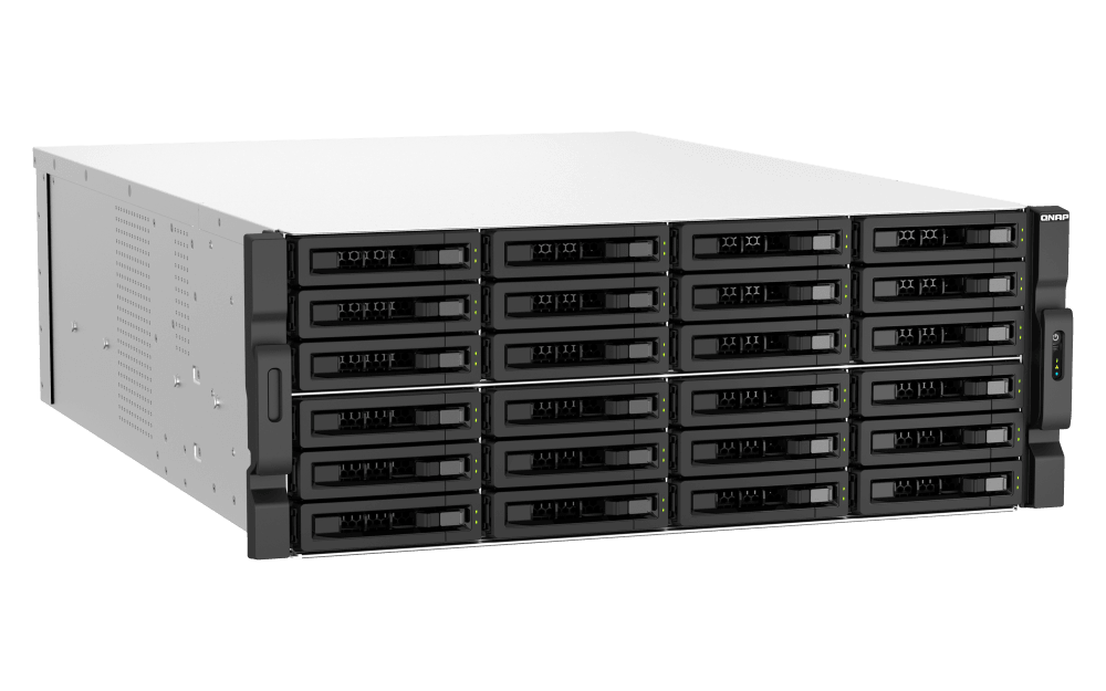 (NEW VENDOR) QNAP TS-h3087XU-RP-E2378-64G 30-Bay NAS | 4U Rackmount | Intel Xeon E-2378 2.6GHz 8-Core / 16-Thread (burst up to 4.8GHz) - C2 Computer