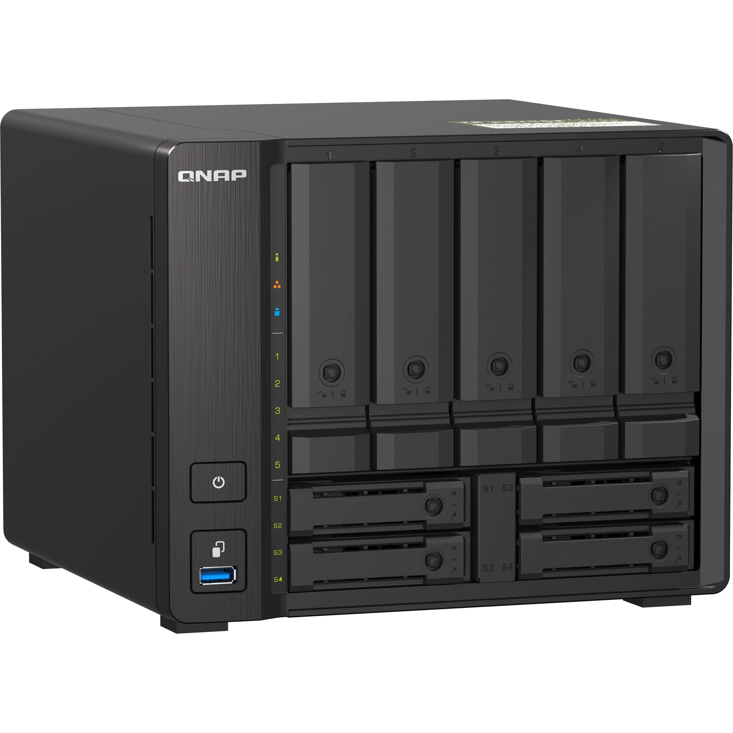 (NEW VENDOR) QNAP TS-h973AX-8G 9-Bay NAS | AMD Ryzen™ V1500B 2.2 GHz Quad Core - C2 Computer