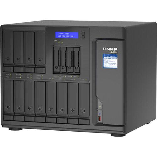 (NEW VENDOR) QNAP TVS-h1688X-W1250-32G 16-Bay NAS | Intel Xeon W-1250 3.3 GHz Six Core (burst up to 4.7 GHz) - C2 Computer