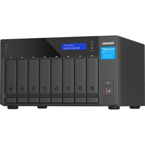 (NEW VENDOR) QNAP TVS-h874-i7-32G 8-Bay NAS | 12th Generation Intel Core i7 12-Core / 20-Thread, up to 4.9GHz - C2 Computer