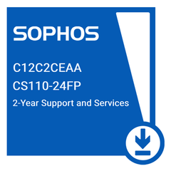 (NEW VENDOR) SOPHOS C12C2CEAA Switch Support and Services for CS110-24FP - 24 MOS - C2 Computer