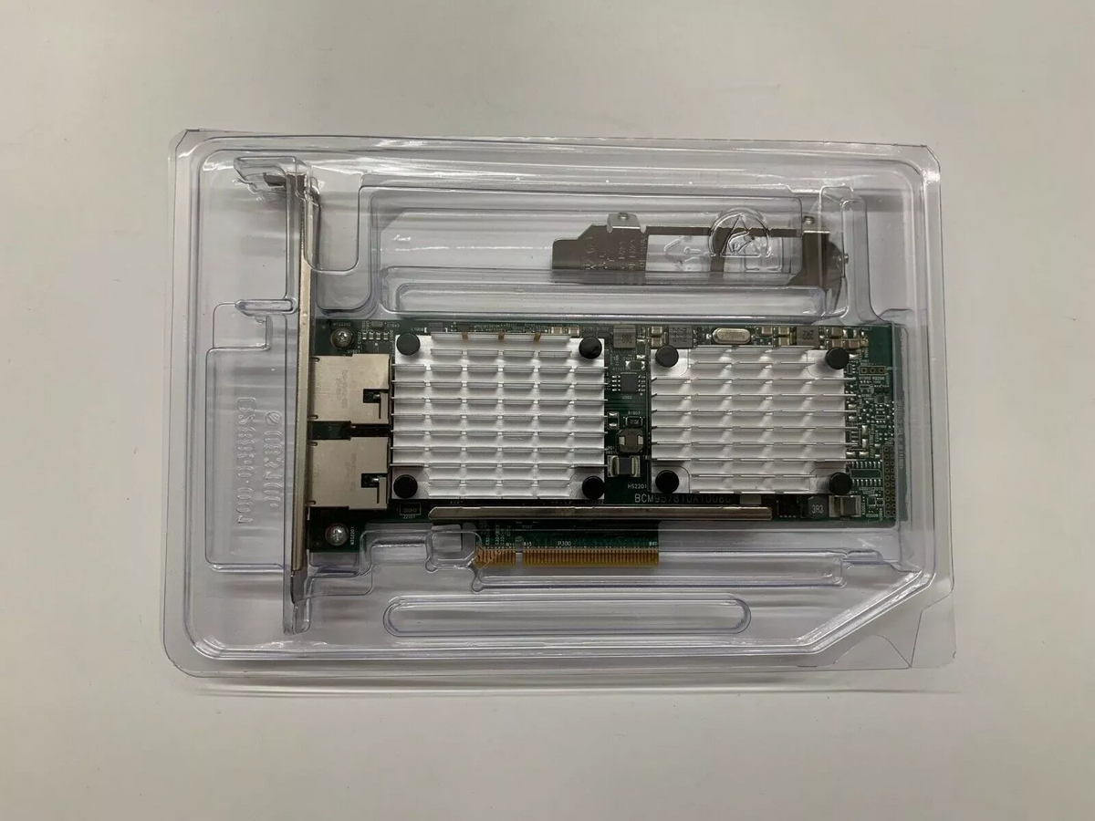 HPE Ethernet 10Gb 2-port 530T Adapter 656596-B21 657128-001 656594-001, GRADE A