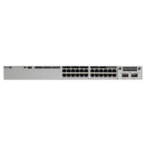 (USED) CISCO C9300-24P-A/C9300-24P-E Catalyst 9300 24x 1GB PoE+ RJ-45 1x Mod Slot Switch - C2 Computer