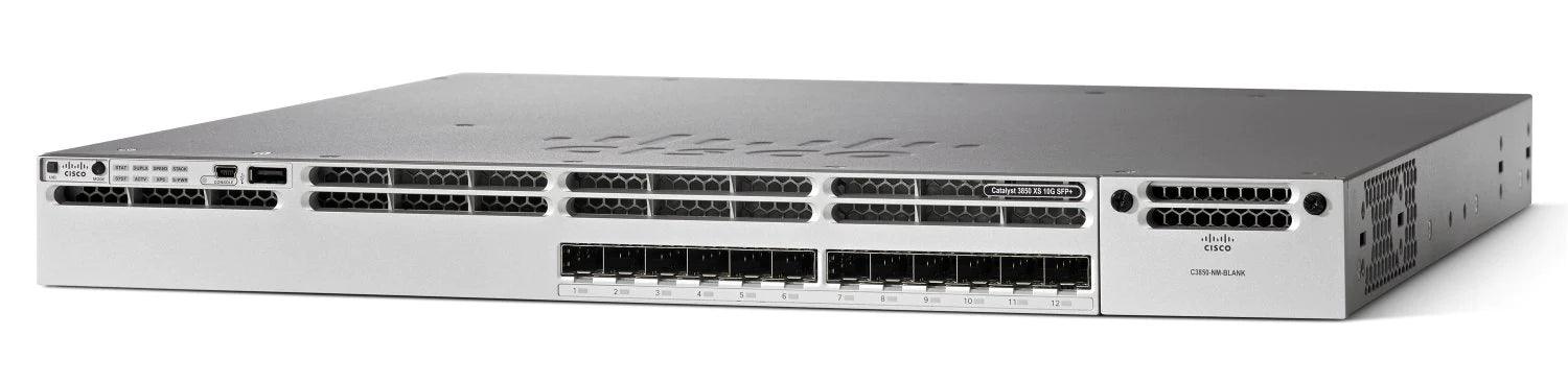 (USED) CISCO WS-C3850-12XS-E Catalyst 3850 12x 10GB SFP+ 1x Module Slot Switch - C2 Computer