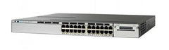 (USED) CISCO WS-C3850-24P-E 24x 1GB PoE+ RJ-45 1x Free Expansion Slot Switch - C2 Computer