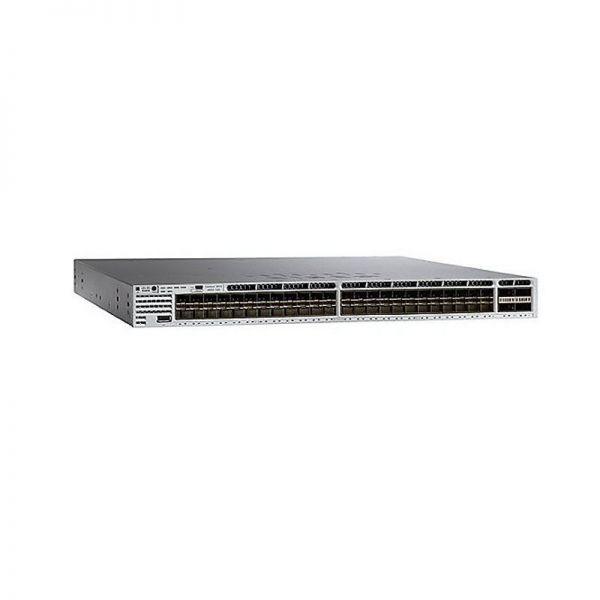 (USED) CISCO WS-C3850-48XS-E 48x 10GB SFP+ 4x 40GB QSFP+ F-B Airflow Switch - C2 Computer