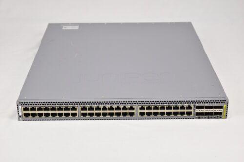 (USED) JUNIPER Networks QFX5100-48T 48x MultiGB RJ-45 6x 40GB QSFP+ Ethernet Switch - C2 Computer