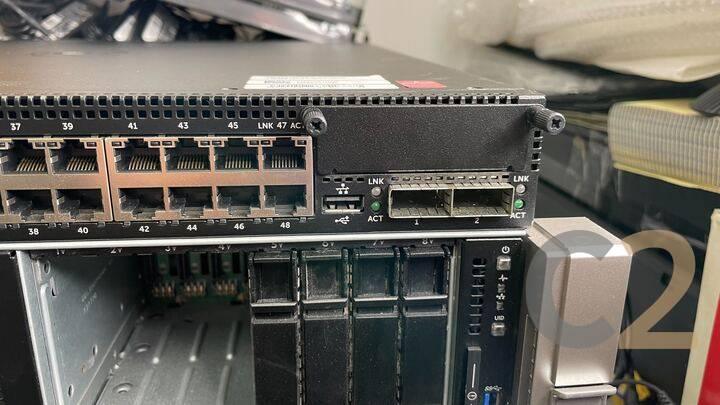 (特價1台)(USED) Dell Networking N4064 48-Port 10 Gigabit + 40Gb QSFP x 2 Ethernet Switch 80% NEW - C2 Computer