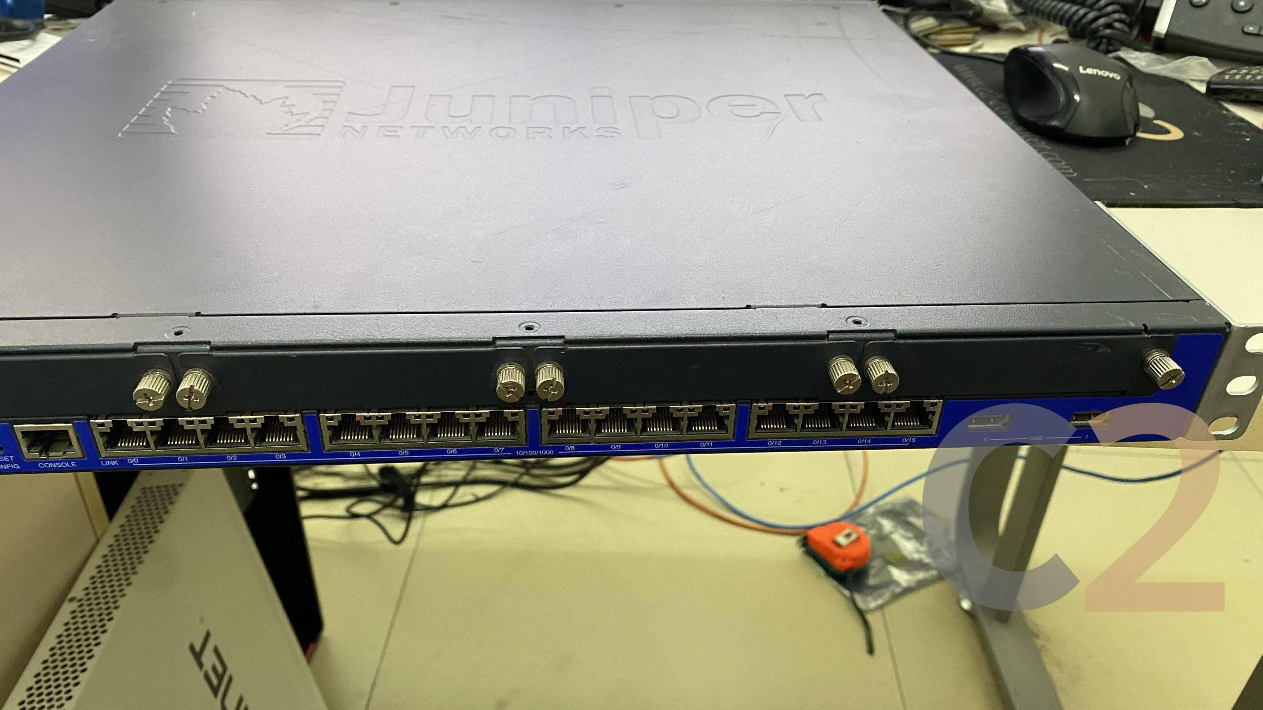 (特價1台)(USED) JUNIPER SRX-240H 改 SRX240H2 (2G RAM) Running JUNOS 12.3X48-D100.1 防火牆 Firewall - UTM UTP ATP 70% NEW - C2 Computer