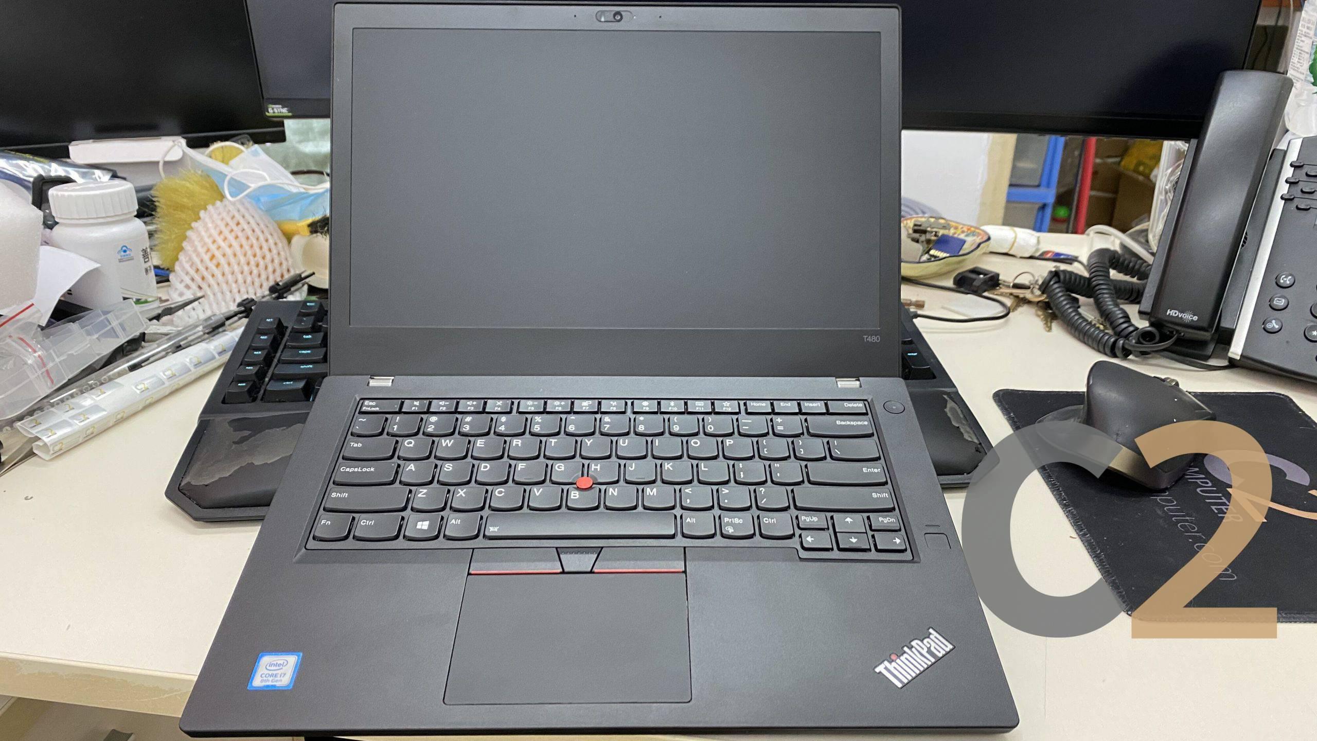 （特價2台）(USED) LENOVO Thinkpad T480 i7-8650U 16G 512G-SSD 14inch 獨顯 MX150 顯卡 1920x1080 商務辦公本 99% NEW - C2 Computer