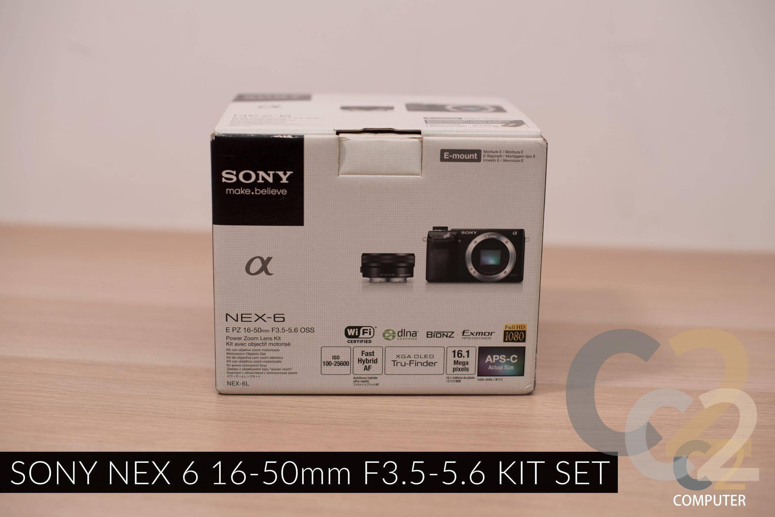 (特價一套)(USED)Sony/索尼 NEX6 連 16-50mm 無反相機 家用 旅遊 95%NEW (全套帶盒) - C2 Computer