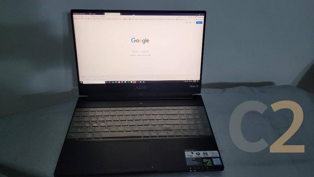 (USED) GIGABYTE Aero 15 i7-10750H 4G 128-SSD NA GTX 1660 Ti 6G 15.6inch 1920x1080 Gaming Laptop 95% - C2 Computer