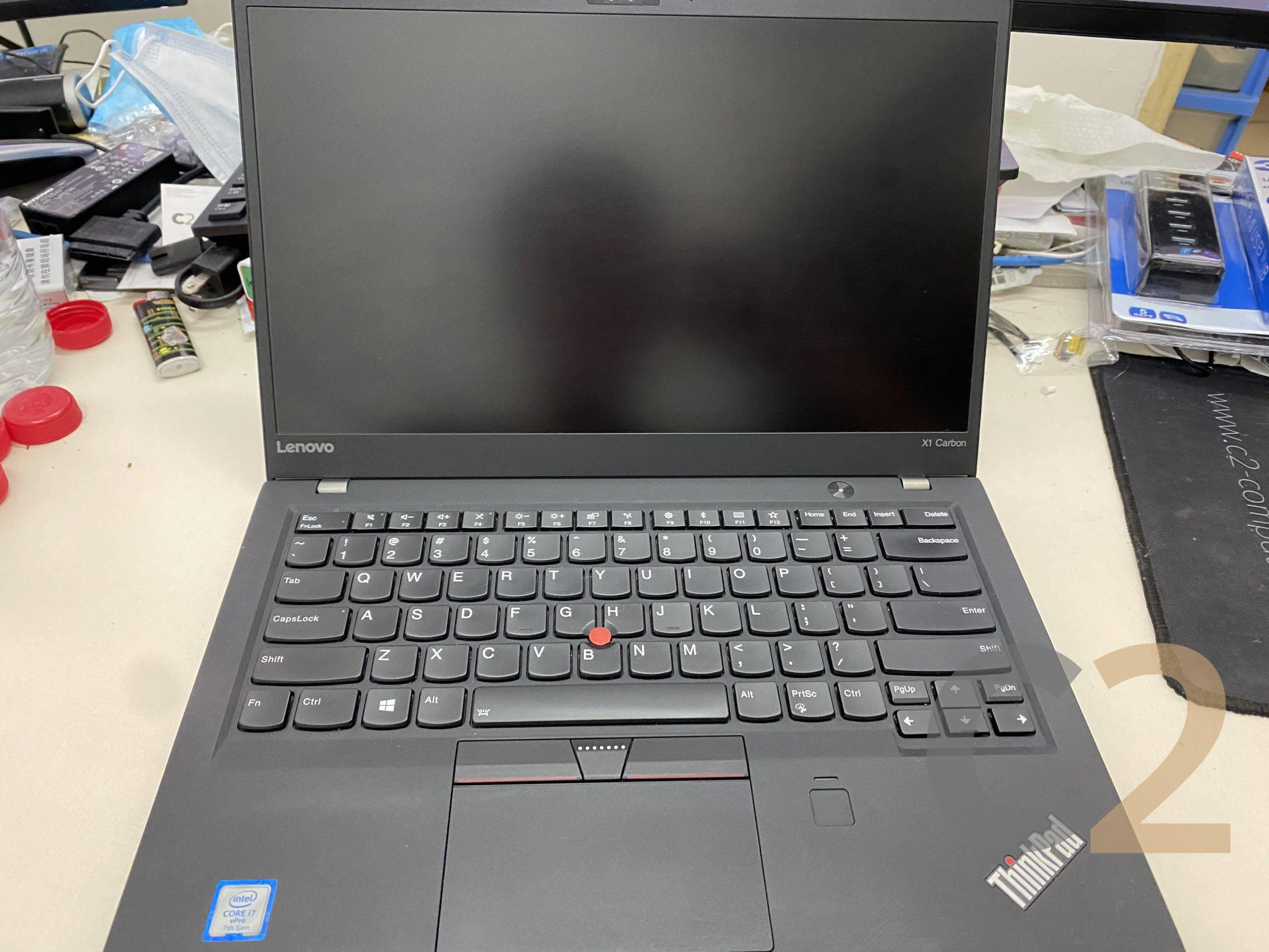 (USED) LENOVO X1 Carbon 2017 Gen5 i7-7600U 8G 128G-SSD NA 14inch 1920×1080 Ultrabook 95% - C2 Computer