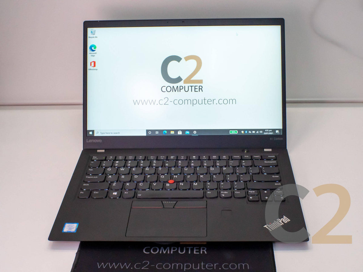 (USED) LENOVO X1 Carbon 2017 Gen5 i7-7600U 8G 128G-SSD NA 14inch 1920×1080 Ultrabook 95% - C2 Computer