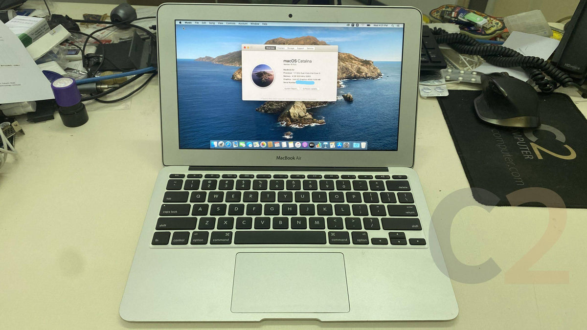 (特價一台二手) APPLE MacBook Air 11inch 2012 i5 4G 128ssd 90% NEW - C2 Computer