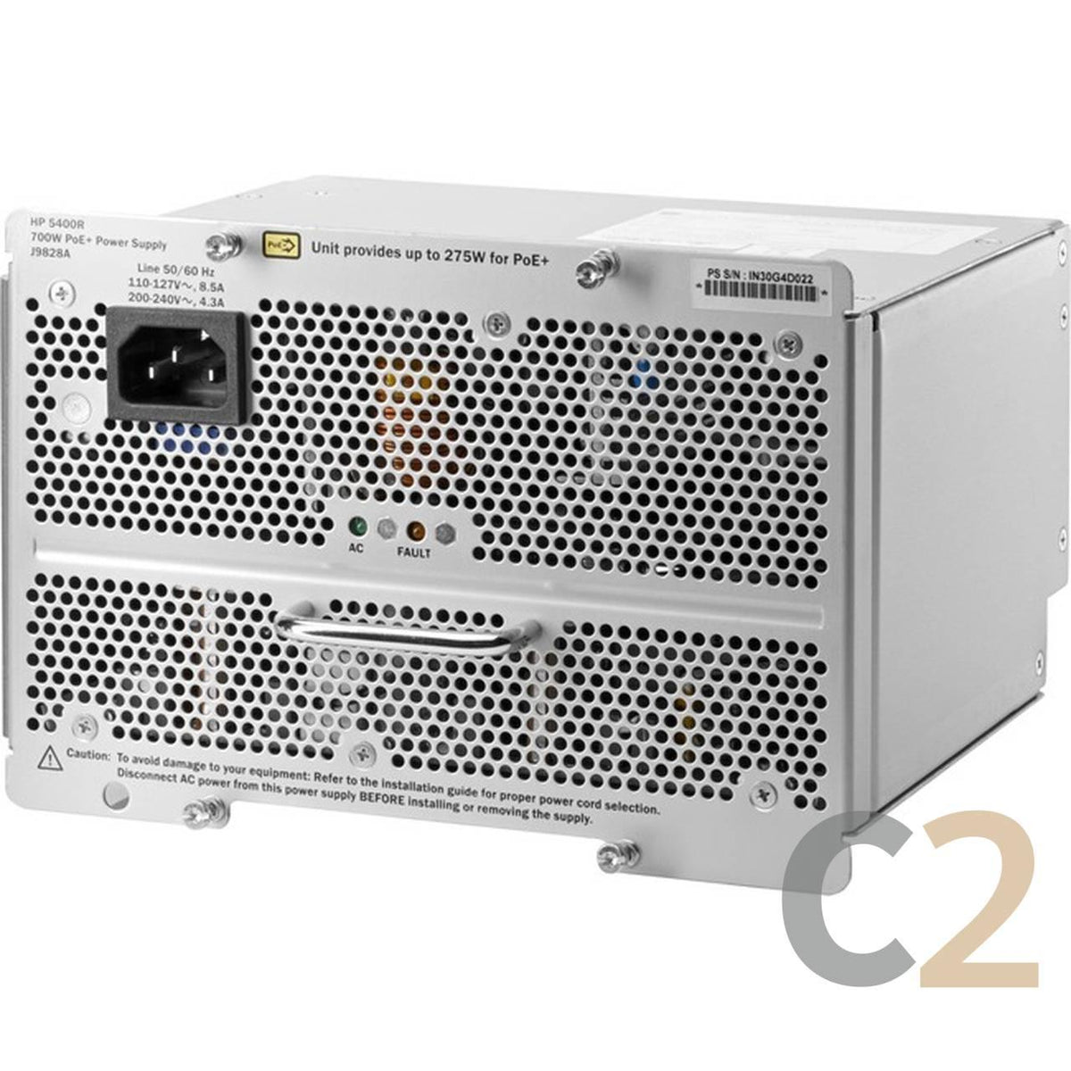 (水貨) ARUBA J9828A 5400R 700W PoE zl2 PSU 全新交換機 100% NEW - C2 Computer