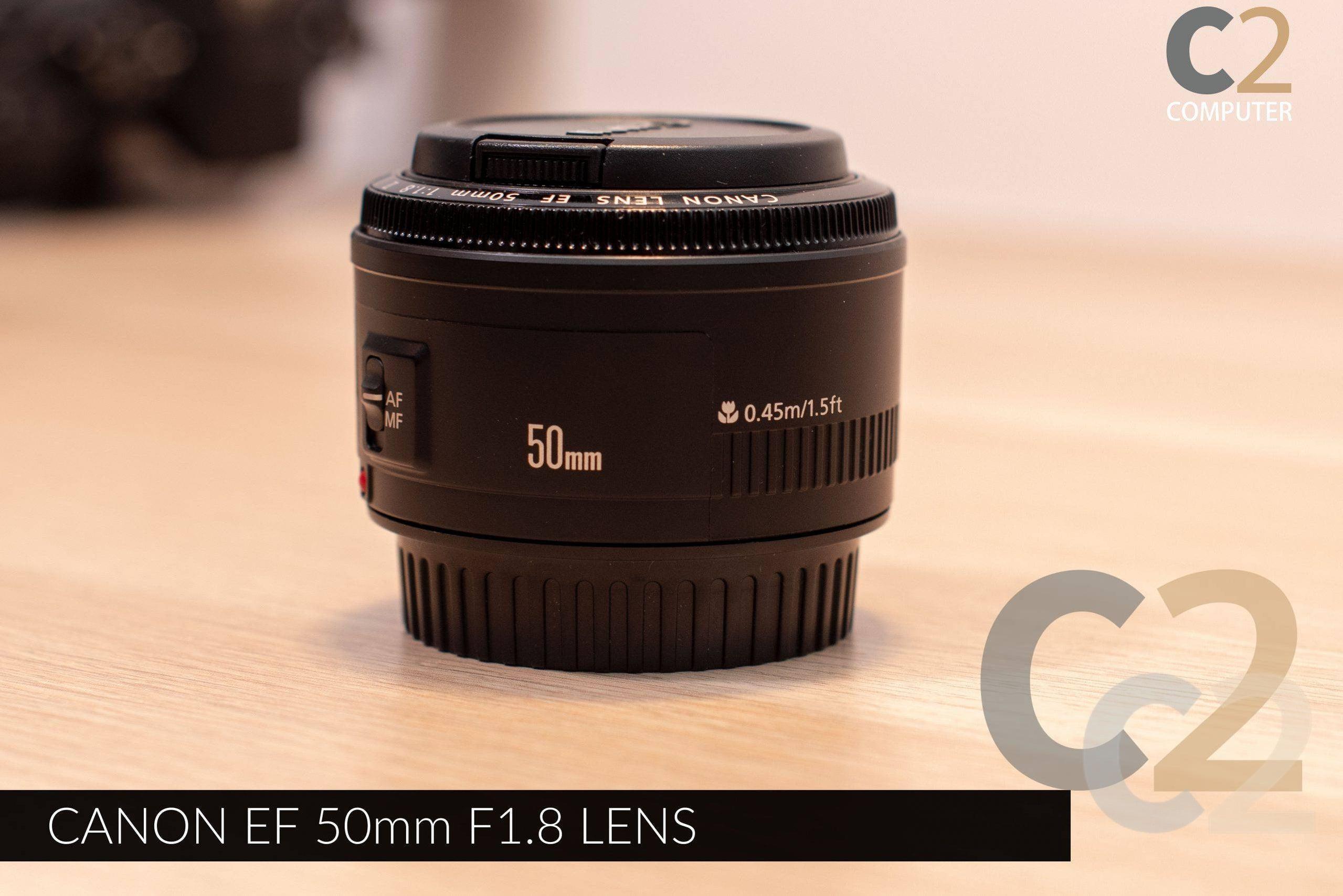 （特價一個）CANON EF 50mm F1.8 LENS 有盒 95%NEW - C2 Computer