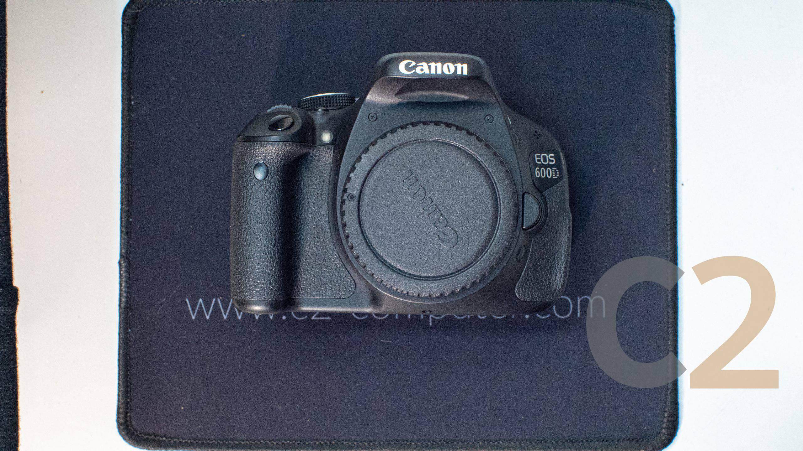 【特價一台二手】 CANON EOS 600D BODY ONLY 單反相機, 旅行 Camera 99% NEW - C2 Computer