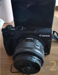 （二手）CANON EOS M3 + 15-45mm 小巧便攜微單 觸摸屏 WiFi NFC 無反相機 旅行 Camera 95% NEW（黑色/白色） - C2 Computer