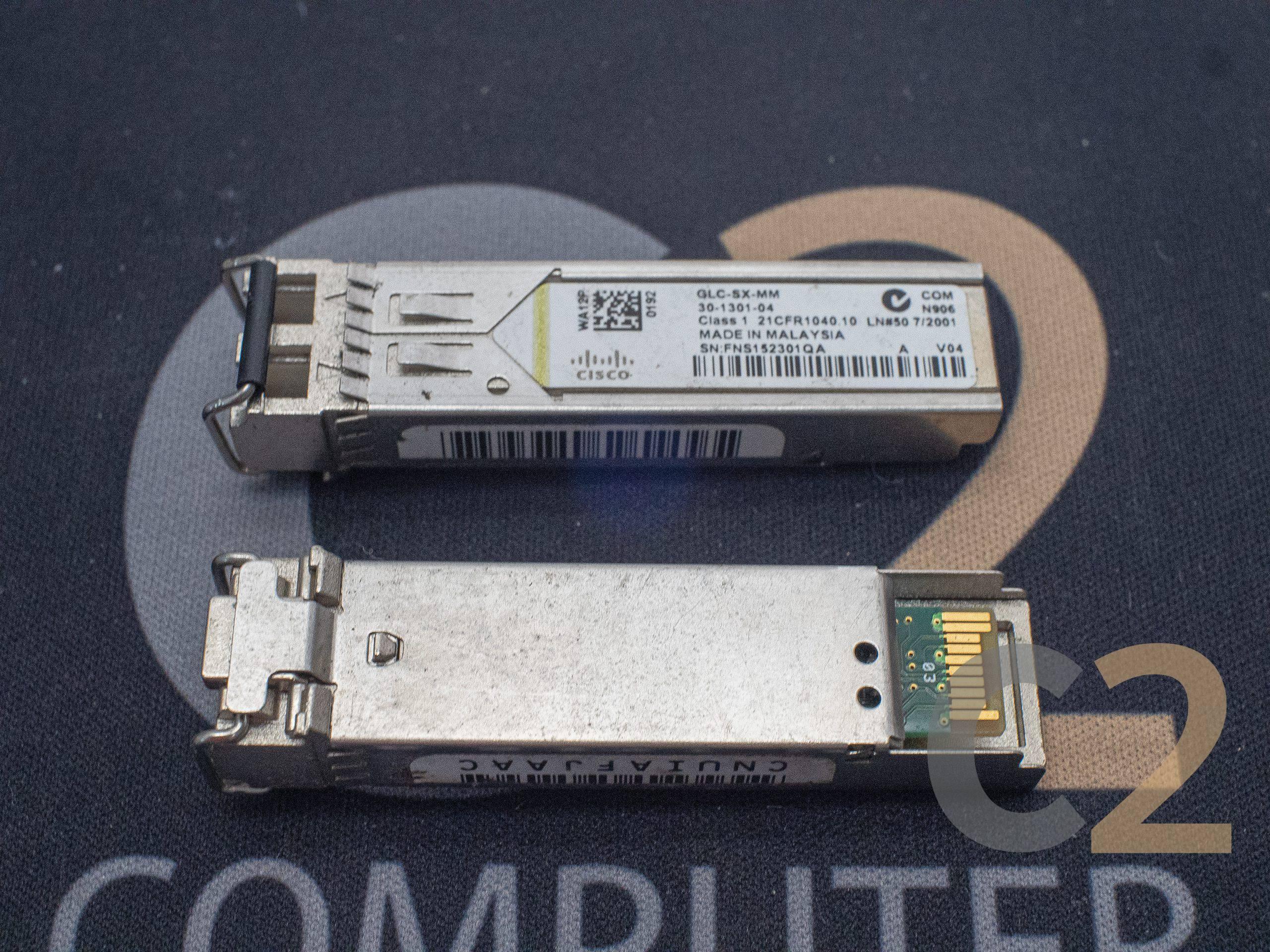 【特價二手】CISCO GLC-SX-MM 1G SFP Transceiver Module Fiber Optical 80% NEW - C2 Computer