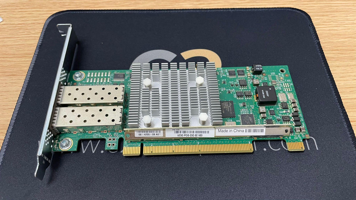 (特價) CISCO UCSC-PCIE-CSC-02 V03 VIRTUAL INTERFACE CARD 1225 10GB FCOE 90%NEW - C2 Computer