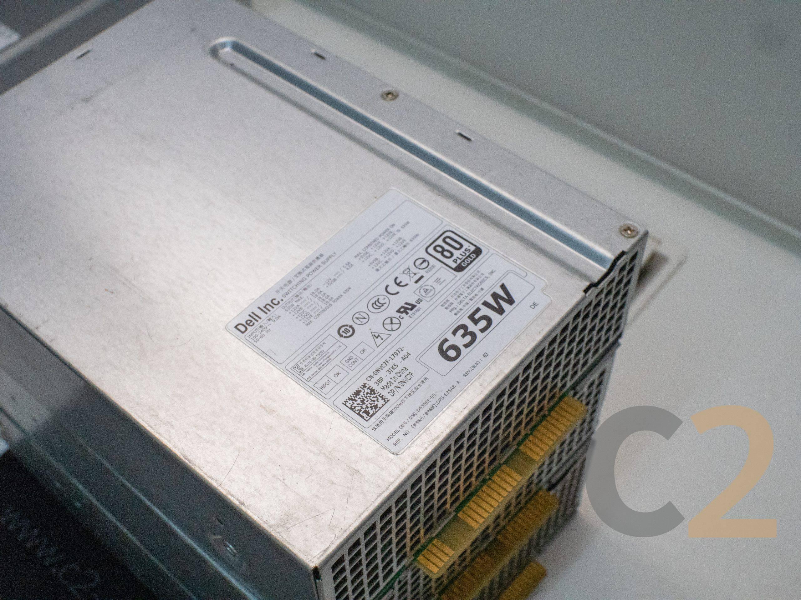 【特價二手】 DELL 635W 0NVC7F POWER SUPPLY 原廠火牛 For Precision Tower T 80% NEW - C2 Computer