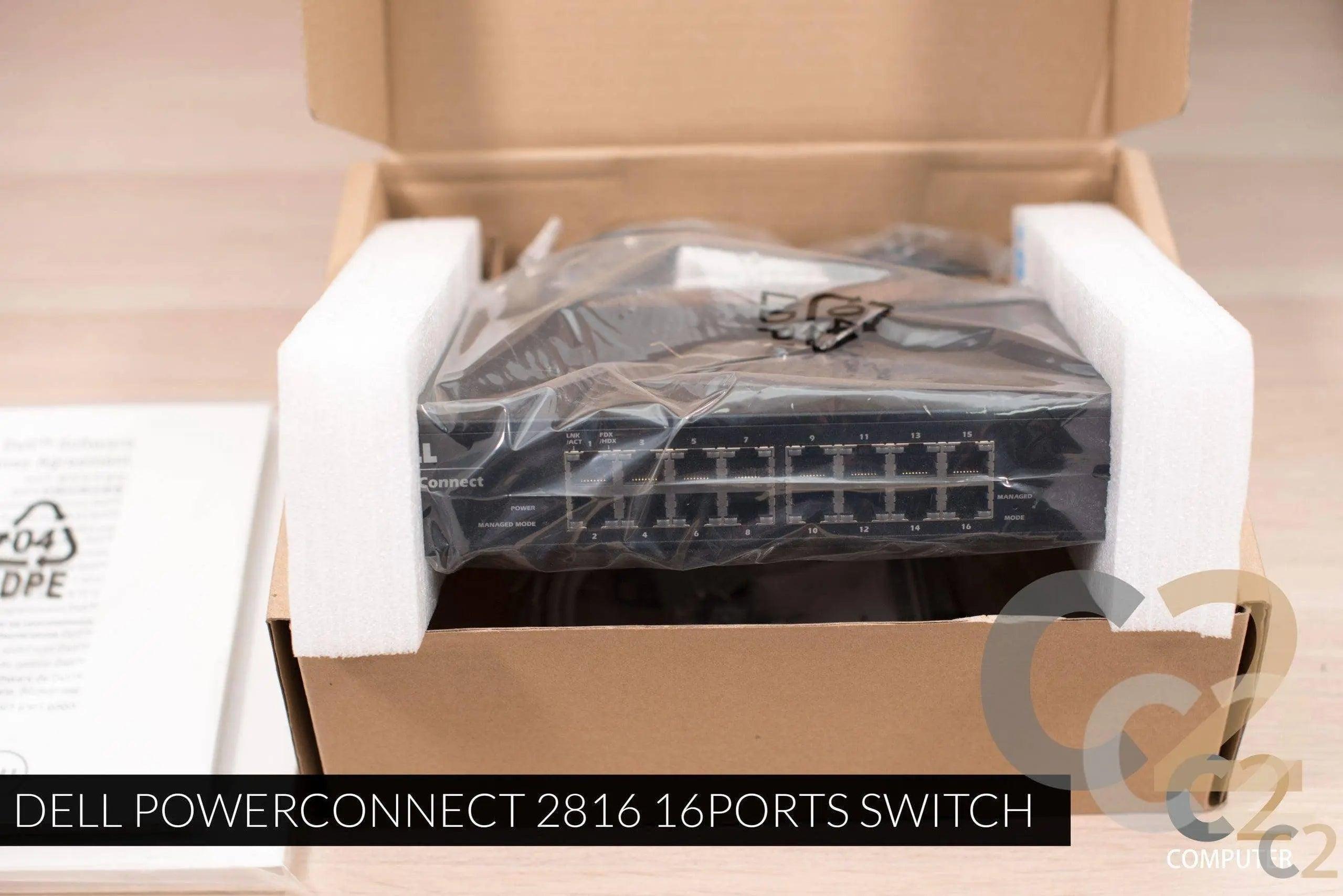 （特價一台）DELL POWERCONNECT 2816 16PORTS SWITCH （全新） - C2 Computer