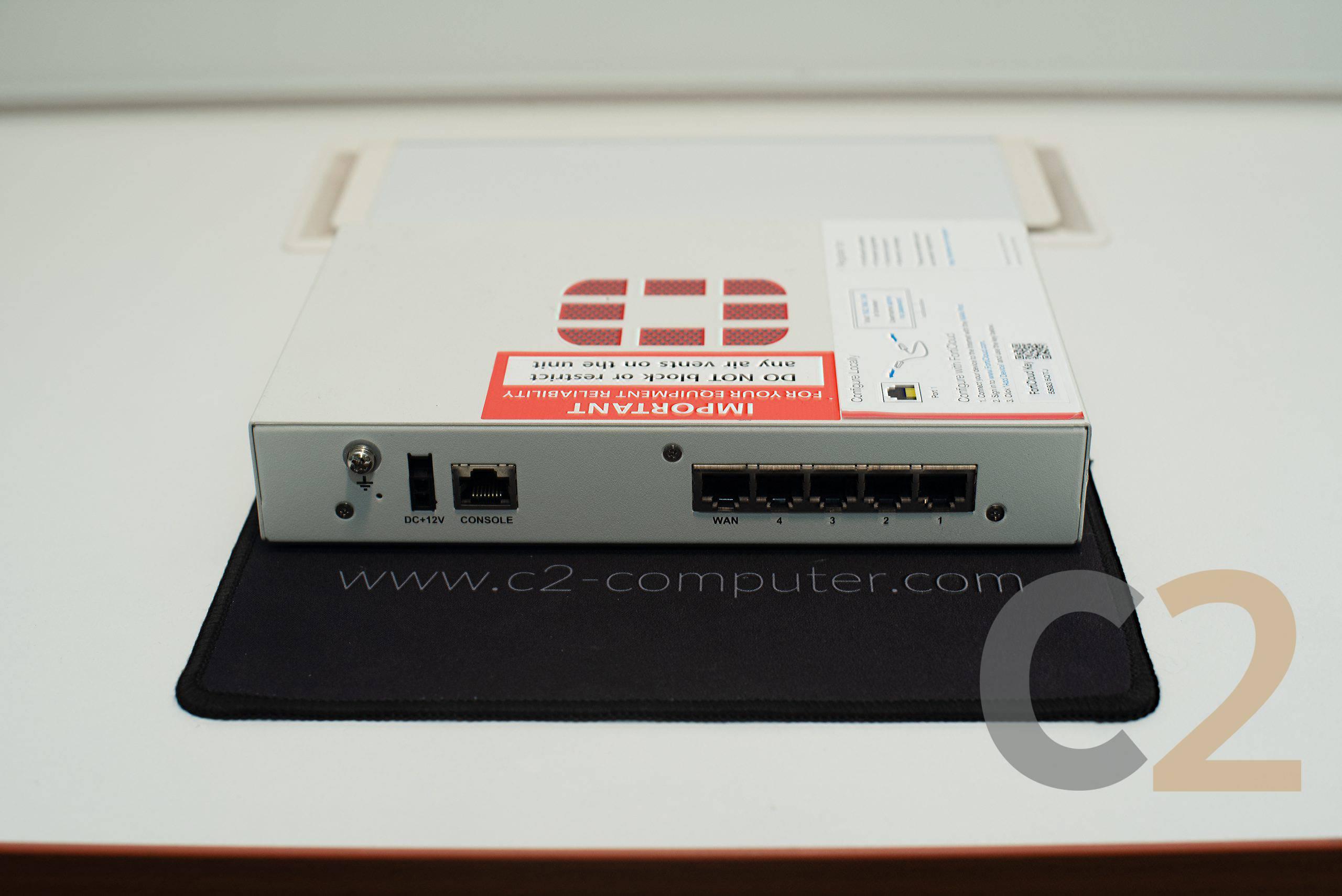 (特價一台) FORTINET FortiGate FG-30E Business Firewall Security Appliance (UTP ATP not included) 95% NEW - C2 Computer