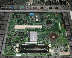 (二手帶保) HP 419408-001 SYSTEM BOARD FOR PROLIANT DL320 G5. REFURBISHED. 90% NEW - C2 Computer