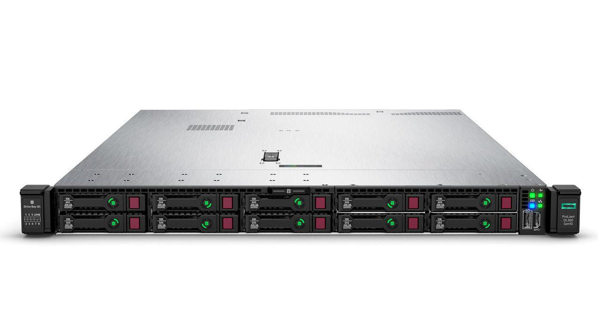 (行貨特價) HPE ProLiant DL360 Gen10 8SFF 10 CORES XeonS-4210 2.2 16GB HDD SLOT P408i-a - C2 Computer