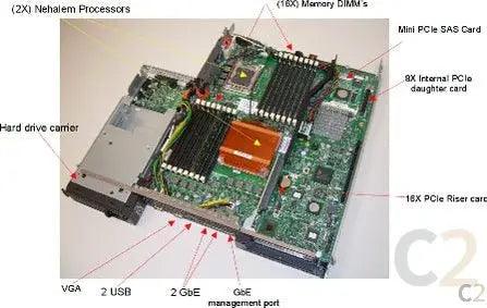 (二手帶保) IBM 69Y4782 SYSTEM BOARD FOR IDATAPLEX DX360 M3 SERVER. REFURBISHED. IN STOCK. 90% NEW - C2 Computer