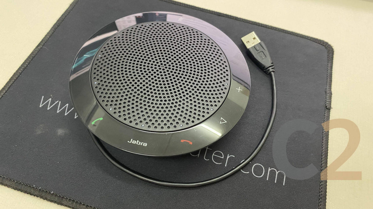 (特價一台) JABRA SPEKER 410 USB Conference Speaker Phone 有線會議電話 (有套) 95% NEW - C2 Computer