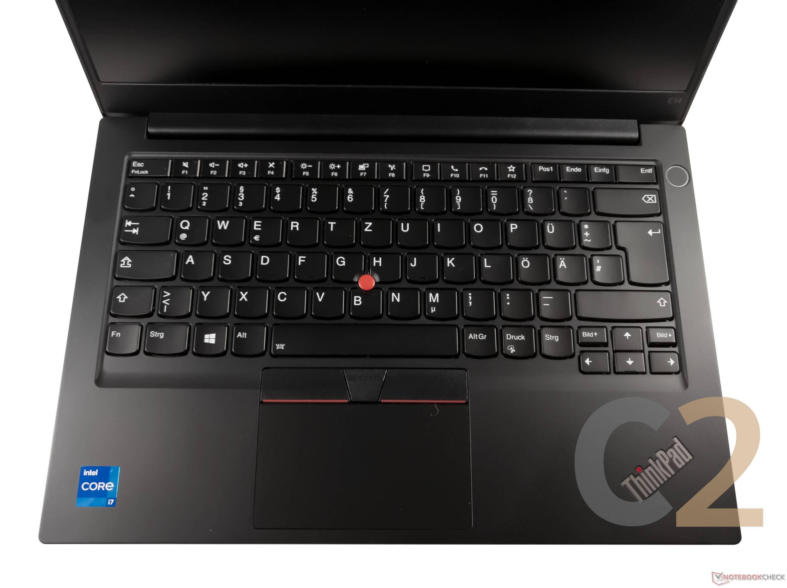 (全新行貨) LENOVO ThinkPad E14 G2 i5-1135G7 8G 256-SSD NA Intel Iris Xe Graphics 14inch 1920x1080 商務辦公本 100% - C2 Computer