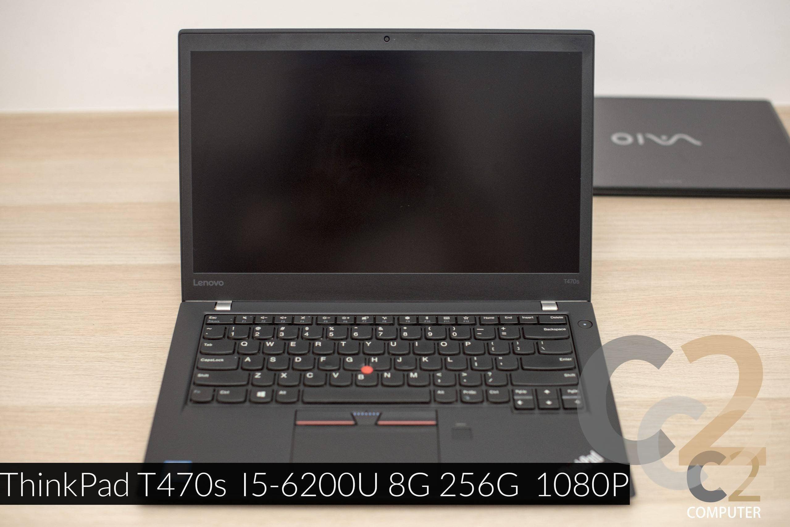 （特價一台）Lenovo Thinkpad T470s 14inch i5-6200U 8G 256G SSD 95%NEW (USED) - C2 Computer