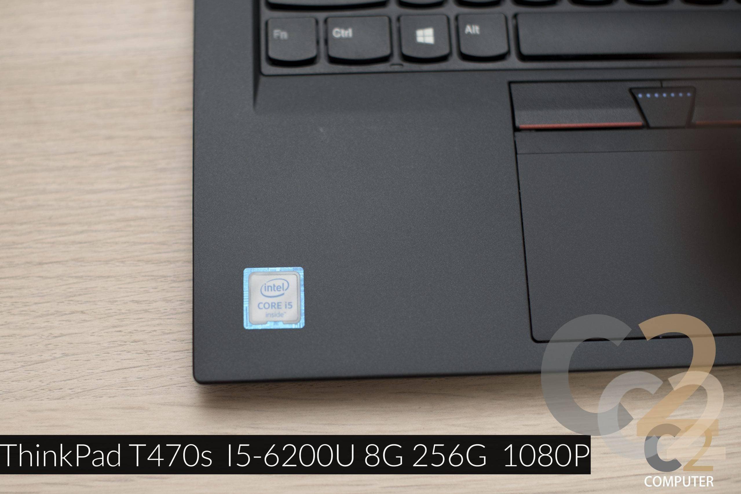 （特價一台）Lenovo Thinkpad T470s 14inch i5-6200U 8G 256G SSD 95%NEW (USED) - C2 Computer