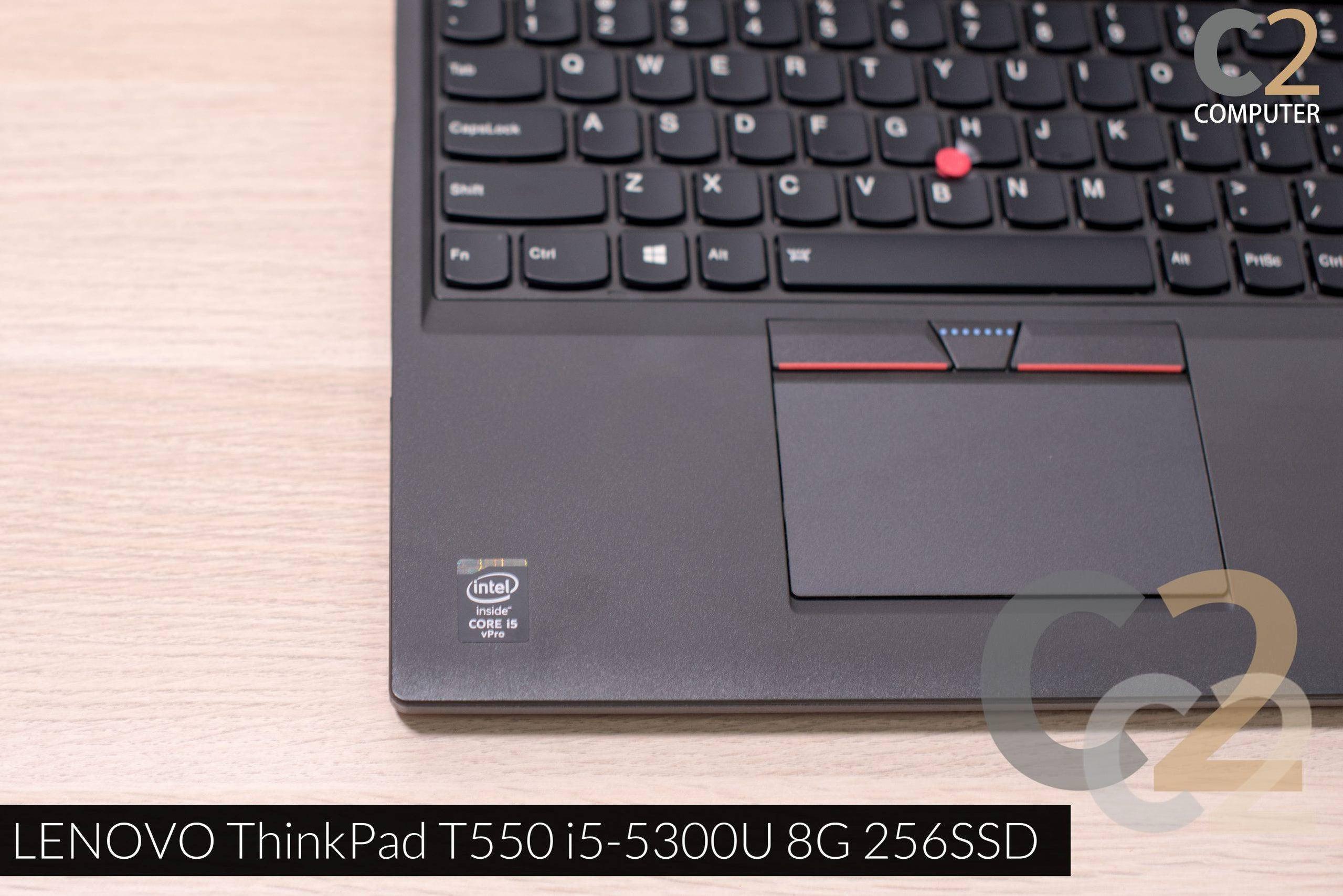 (特價一台) LENOVO Thinkpad T550 i5-5300U 8G 256G SSD 15.6inch 1920x1080 Business Laptop 商務辦公本 95% NEW - C2 Computer