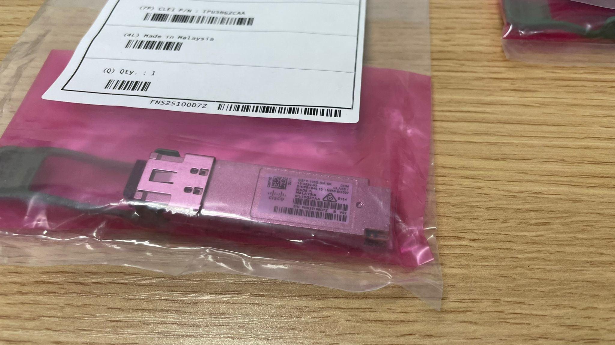 (特價) (NEW) CISCO QSFP-100G-SM-SR 100G QSFP+ Fiber Module 100% NEW - C2 Computer