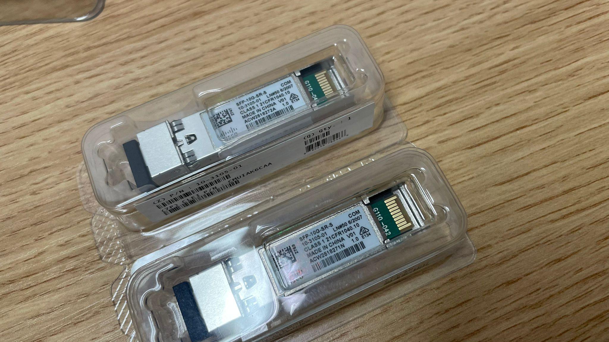 (特價) (NEW) CISCO SFP-10G-SR-S 10G SFP+ Fiber Module 100% NEW - C2 Computer