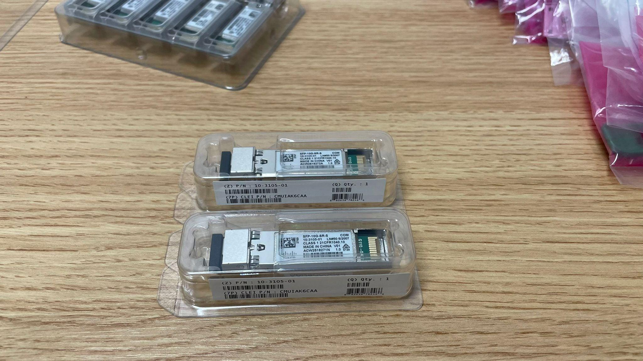 (特價) (NEW) CISCO SFP-10G-SR-S 10G SFP+ Fiber Module 100% NEW - C2 Computer