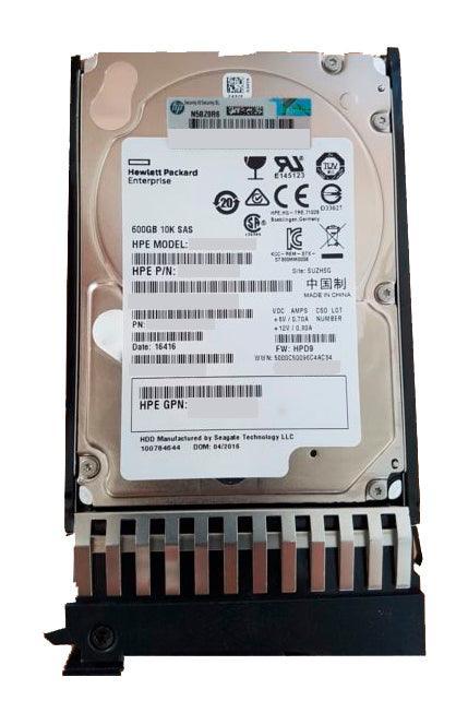 (NEW PARALLEL) HPE 713928-001 600GB 2.5 INCH SAS 6GBPS 10000RPM 硬碟 - C2 Computer