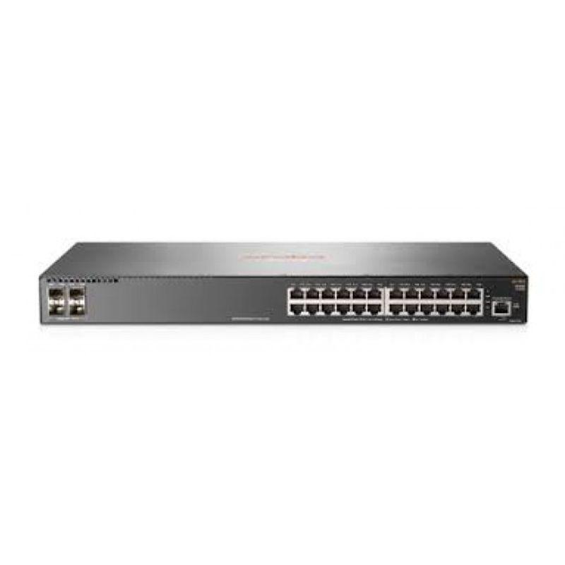 (NEW VENDOR) ARUBA JL255A Aruba 2930F 24G PoE+ 4SFP+ Switch - C2 Computer