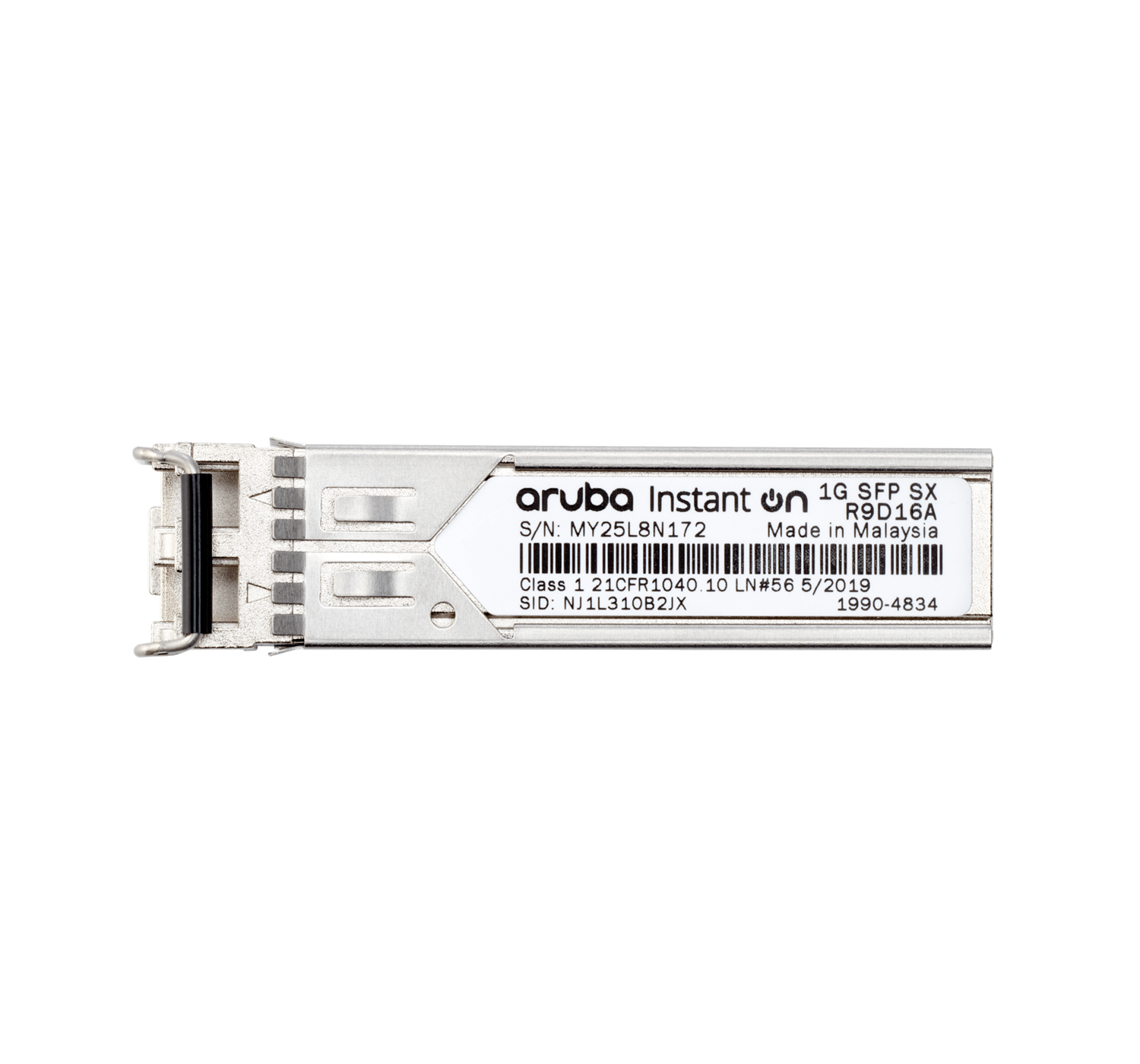 (NEW VENDOR) ARUBA R9D16A Aruba Instant On 1G SFP LC SX 500m MMF XCVR - C2 Computer