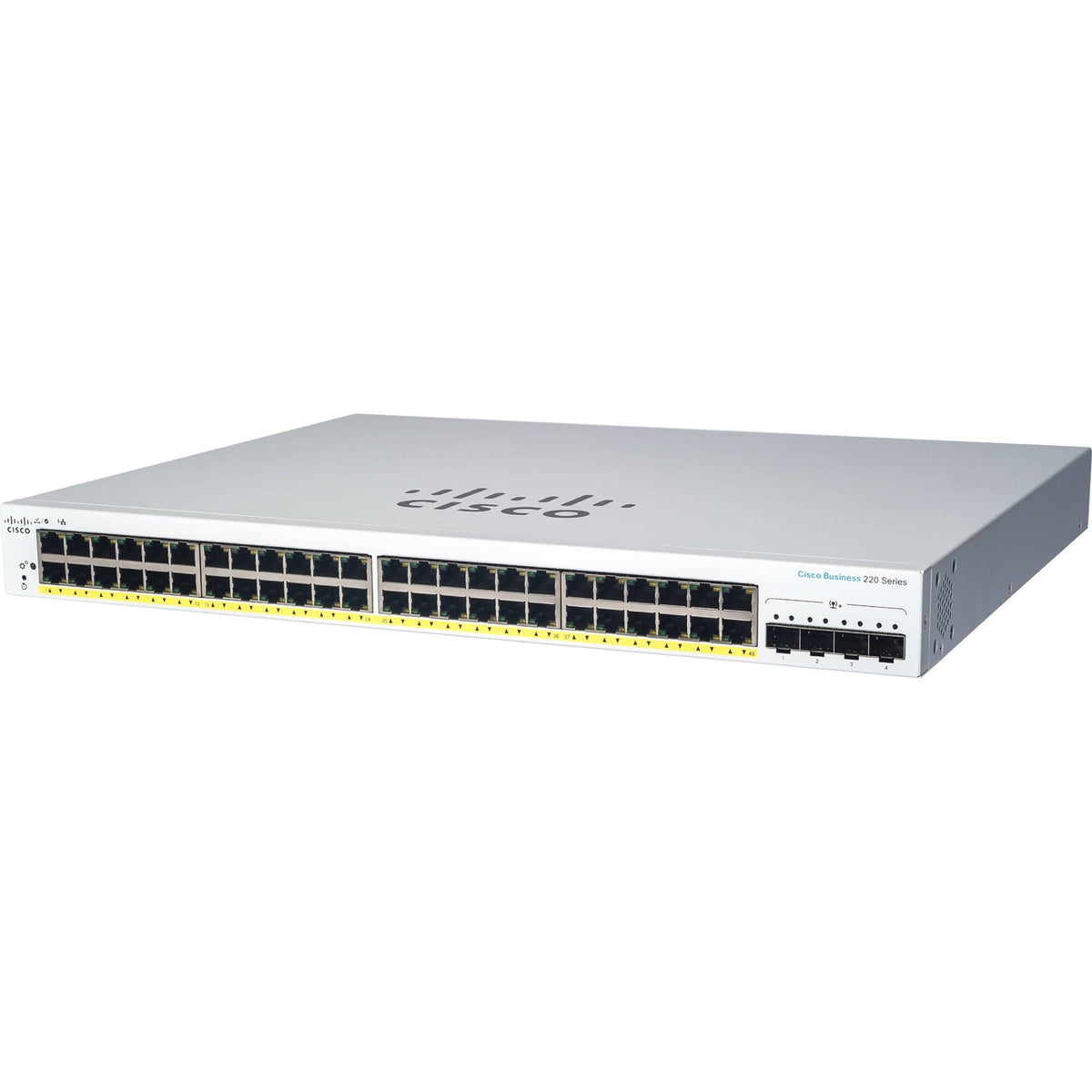 (NEW VENDOR) CISCO CBS220-48T-4X-UK CBS220 Smart 48-port GE, 4x10G SFP+ - C2 Computer