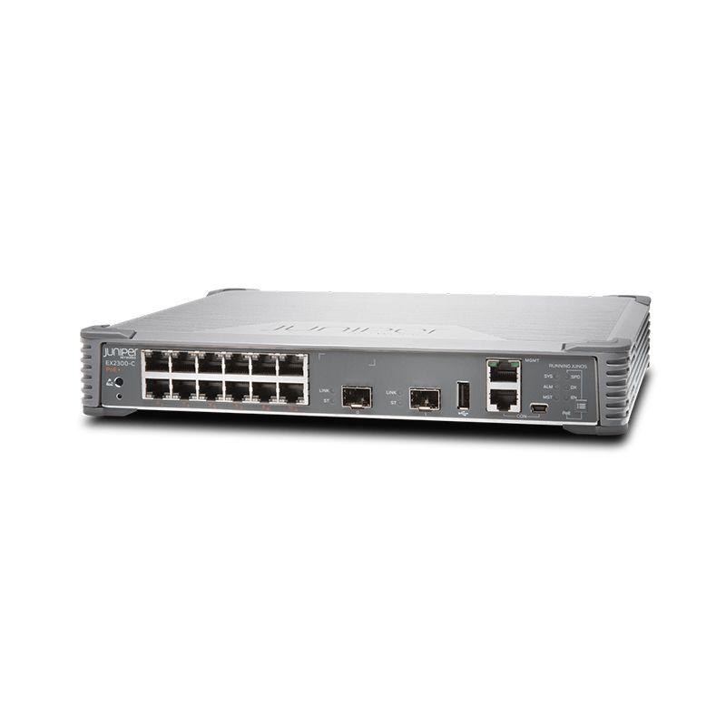 (NEW VENDOR) JUNIPER NETWORKS EX2300-C-12P EX2300-C Ethernet Switch Compact Fanless 12-port 10/100/1000BaseT PoE+ - C2 Computer